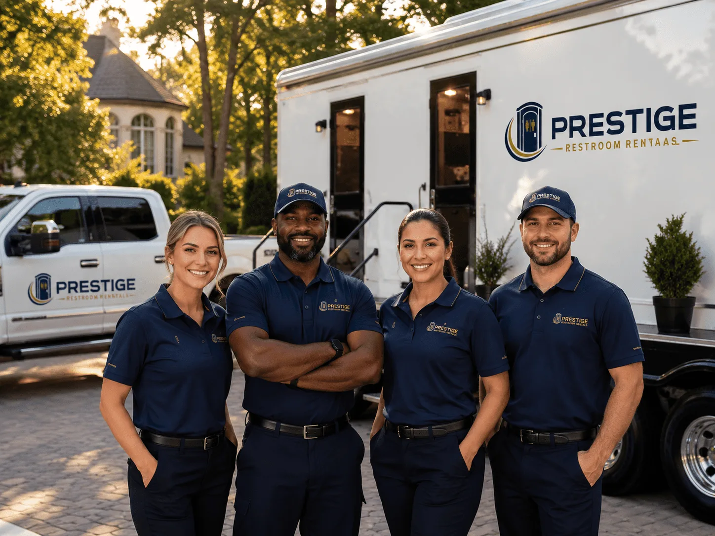 Trusted Luxury Portable Restrooms company in Gratis, OH